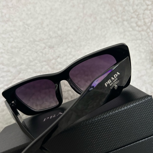 Prada Women's Black Sunglasses - Picture 5 of 5
